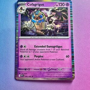 cofagrigus - 040/086 (holo rare) — pokemon: white flare